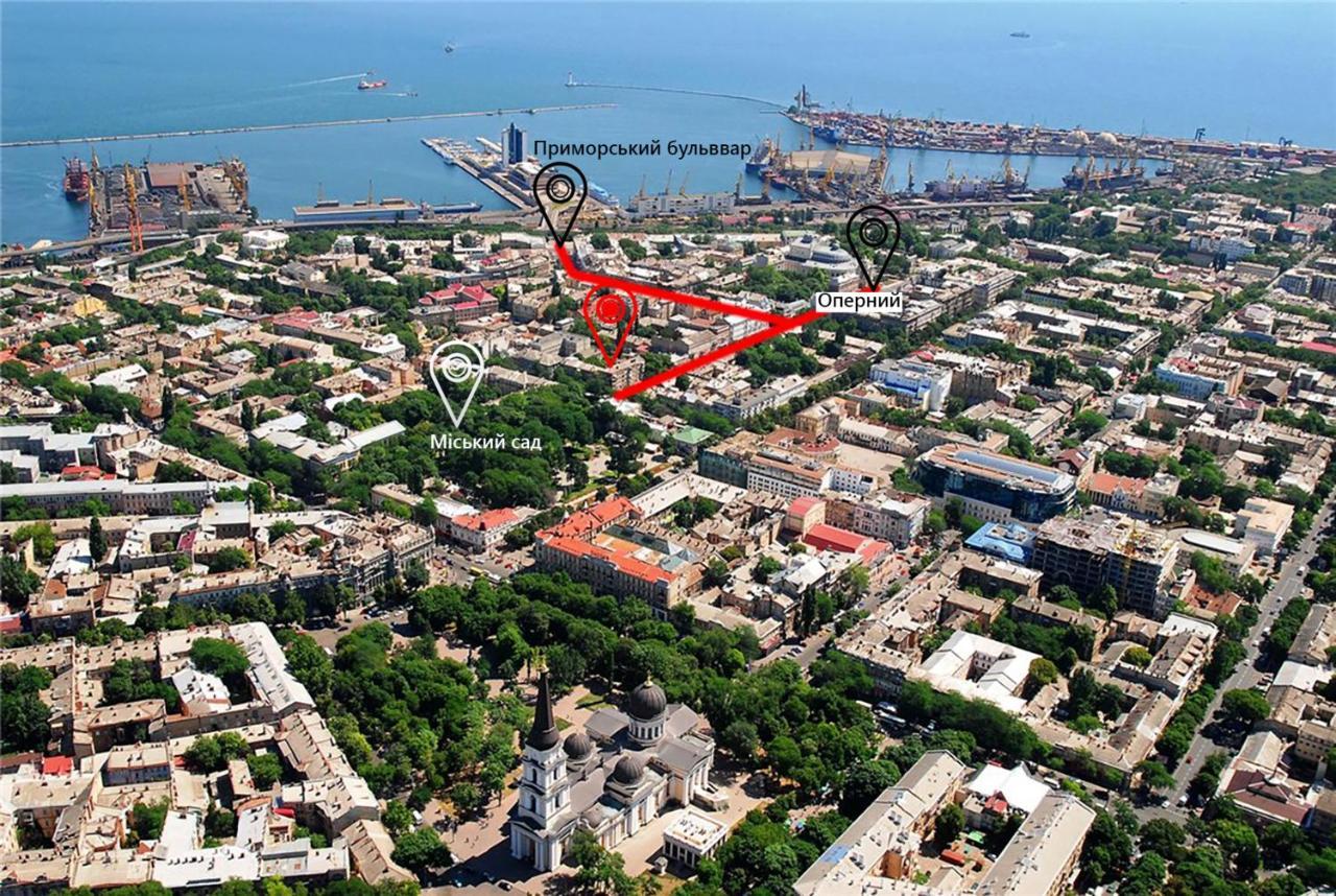 City Garden Apartments Є Інтернет Без Світла Oděsa Exteriér fotografie
